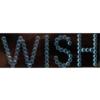 Rhinestone Sticker Word - Wish