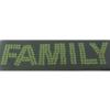 Rhinestone Sticker Words - Family