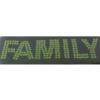 Rhinestone Sticker Words - Family