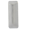 Swarovski 3490/010082 Rectangle Hotfix Iron-on Nailhead Brushed Silver 7x3mm