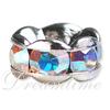Rhinestone Rondelles - Metal Spacers