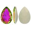Bling! 4320 Crystal Pear Shape Faceted Fancy Stone, Vitrail Rose 30x20mm