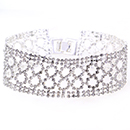 Circles of Love Tennis Bracelet, Crystal/Silver