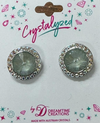 Crystalized with Dreamtime Crystal Stud Earrings for Dance Crystal Agave Ignite/Crystal AB 17mm