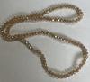 Spark Briolette Beads Crystal Golden Shadow 4mm