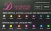 Swarovski 2088 Electric Lacquer Pro and Electric DeLite Color Chart