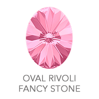 Oval Rivoli Fancy Stone