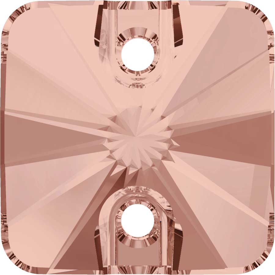 Rivoli Square Sew-On Stone