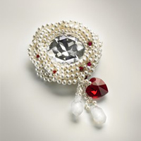 Brooch: Love by SWAROVSKI™