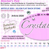 Flat Back Stones - 'Crystallize Everything'