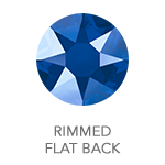 Rimmed Flat Back